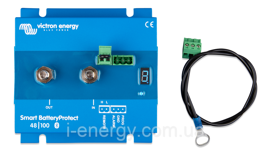 Захист акумулятора від глибокого розряду Smart BatteryProtect 48В 100A BPR110048000 Victron Energy