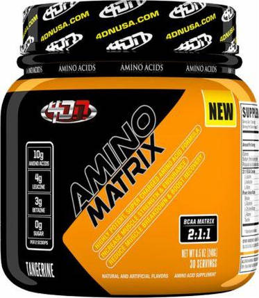 Амінокислоти BCAA 4DN Amino Matrix 30 порц., фото 1