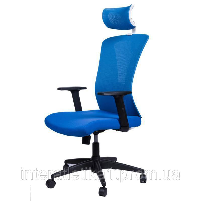 Крісло Barsky Mesh White/Blue BM-05