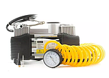 Автомобільний компресор Force 100 090 MAXI 12v/18А/60 л/2ц/7 мшл/клеми, фото 2