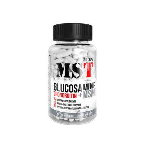 Вітаміни Glucosamine Chondroitin + MSM (90 caps) MST