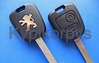 Peugeot (Пежо) 107 ключ (корпус) 2 - кнопки