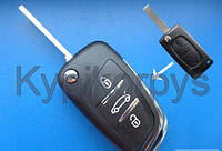 Peugeot (Пежо) 407 выкидной ключ (корпус) 3 - кнопки
