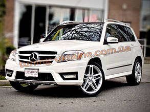 Накладки на бампер передня і задня Mercedes-Benz GLK 2008-12