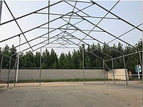 Шатер 10х12х3 метров ПВХ 720г/м2 с мощным каркасом под склад, гараж, палатка, ангар, намет, павильон садовый, фото 4