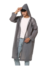 Дощовик для підлітків або дорослих Зріст 170 см Сірий (14004)