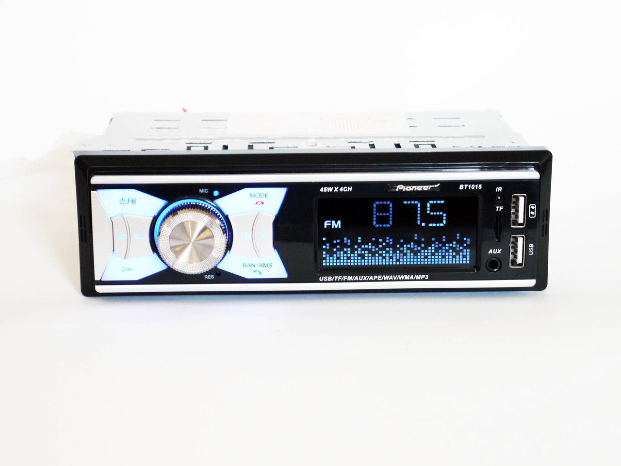 Автомагнітола BT1015 Bluetooth+2xUSB+SD+AUX 4x60W
