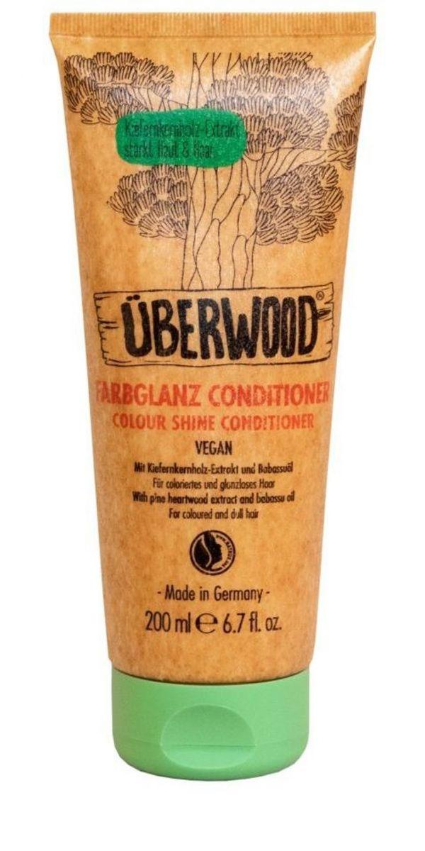 Кондиціонер для фарбованого і тьмяного волосся "Сяйво кольору" ÜBERWOOD®, 200 мл