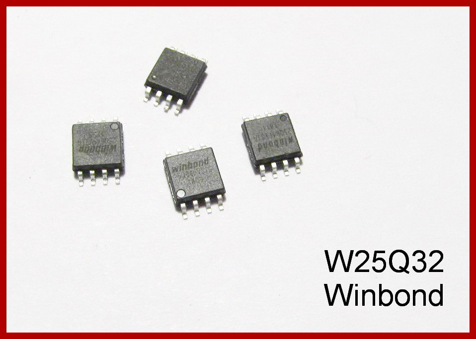 W25Q32, мікросхема пам'яті.