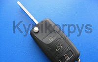 Фольксваген (Volkswagen)Пассат, Туран, Т5 выкидной ключ (корпус)без лезвия.