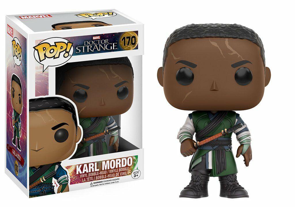 Фігурка Funko Pop Фанко Поп Марвел Лікар Стрейндж Карл Мордо Marvel Doctor Strange Karl Mordo 10 см DS KM 170