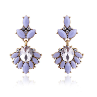 Сережки з камінням