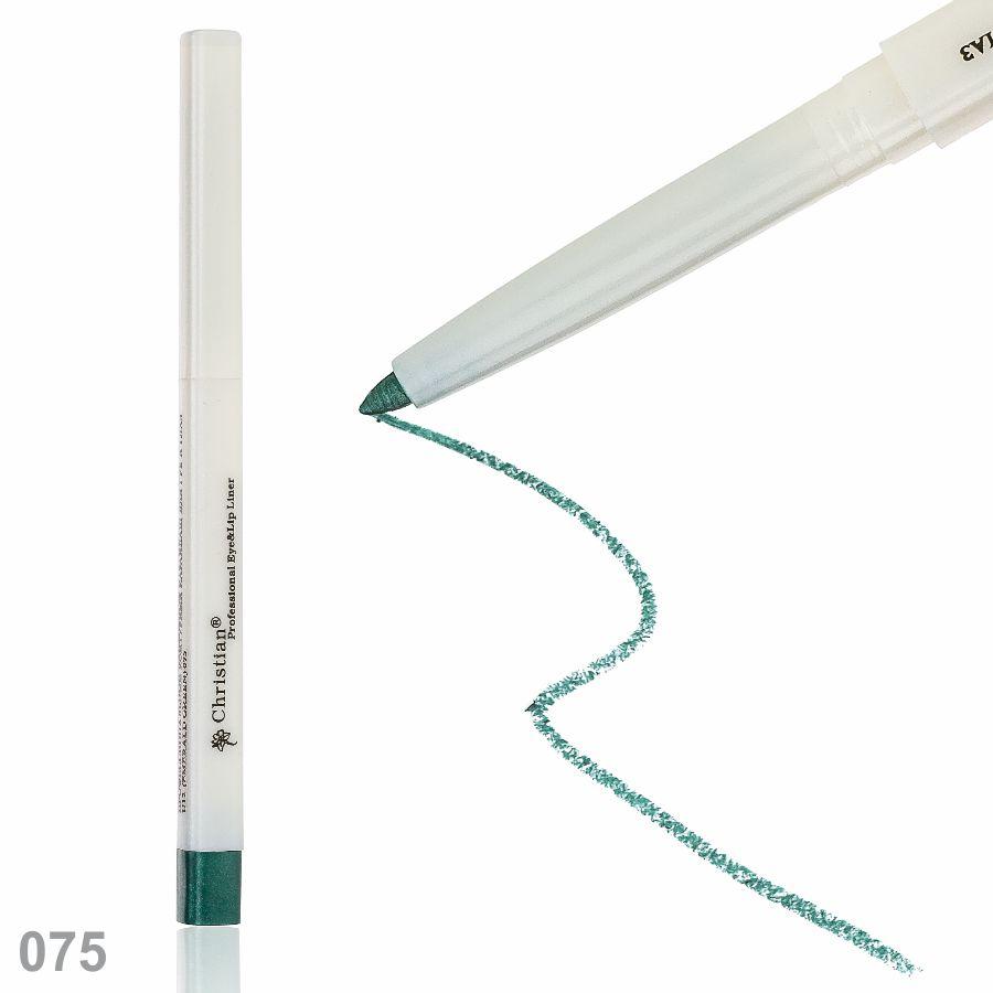Автоматичний олівець для очей Christian U-12 №75 Emerald green
