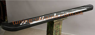 Бічні майданчики з алюмінію Sunrise для SsangYong Korando Sport 2012