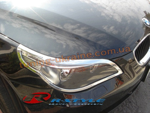 Накладки на фари Carmos на BMW 5 E60 2002-2010