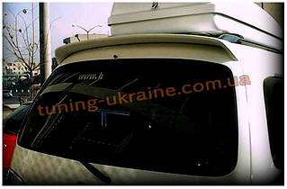 Спойлер без стопа під фарбування на Hyundai H1 Starex 1997-2007 коротка база