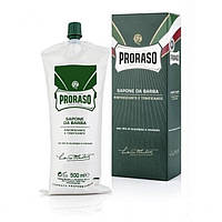 Крем для бритья с ментолом и эвкалиптом PRORASO Barber size