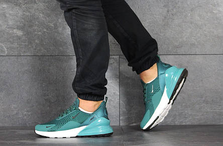 Чоловічі літні кросівки Nike Air Max 270,бірюзові 41,46 р, фото 2