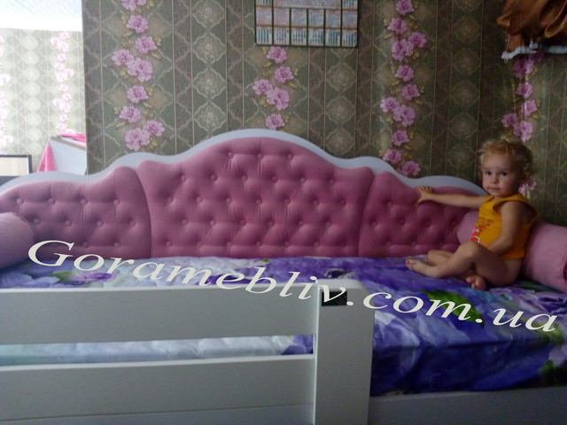 На фото: детская кровать Л-6, фото наших покупателей