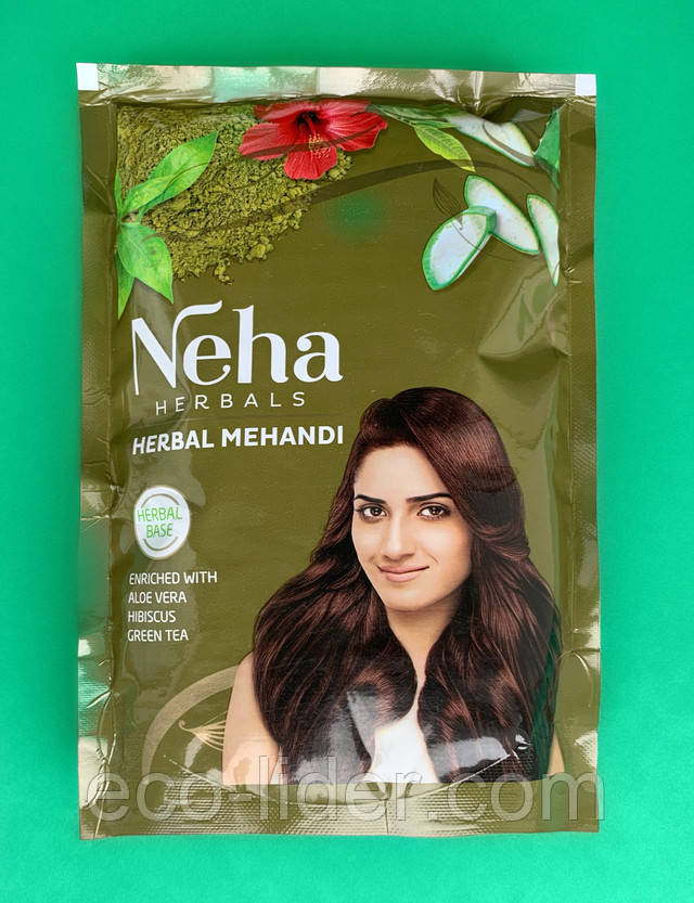 Зображення хна для волосся Neha herbals mehandi 140g