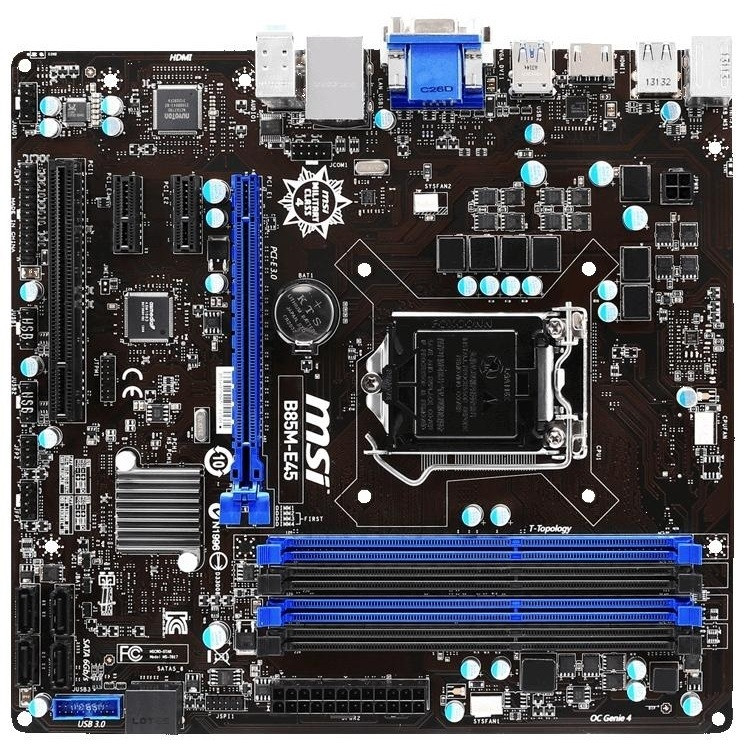 MSI B85M-E45 Socket 1150 Гарантія 3 міс.