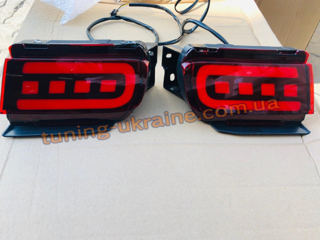 Задні габарити LED для Toyota LC 150 Prado 2017+