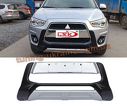 Передня накладка на Mitsubishi ASX 2013-2015 рр.