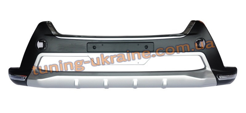 Накладка на передній бампер Toyota Rav 4 2013-2015 рр.