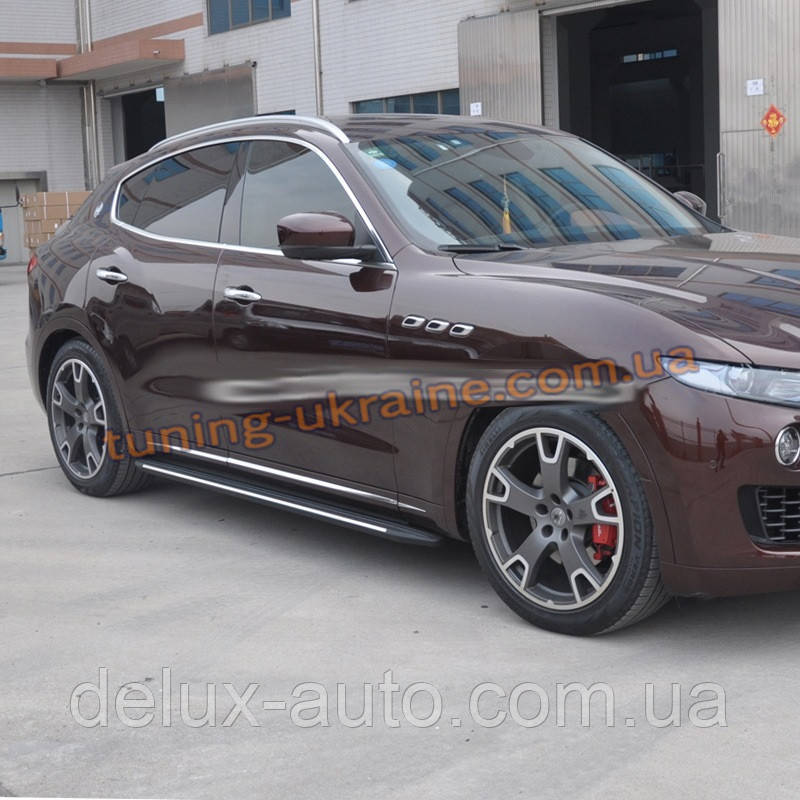 Бічні підніжки оригінал V1 на Maserati Levante 2016+