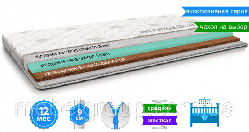Дитячий матрац у ліжечко EASYFOAM/ІЗИФОМ, фото 1