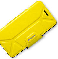 Защитный чехол-книжка Benks Magic Fruit Mousse для HTC One M7 Жёлтый