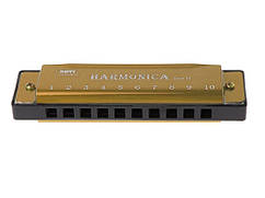 Губна гармоніка Harmonica BMT1  Золотий