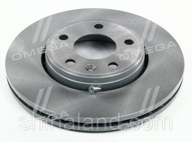 Гальмівний диск NISSAN, OPEL, RENAULT передній вентильований (REMSA) OE 4020600QAE