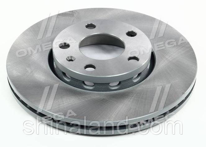 Гальмівний диск AUDI 100, A4, SKODA SUPERB, VW PASSAT передній вентильований (Remsa) OE 4A0615301C