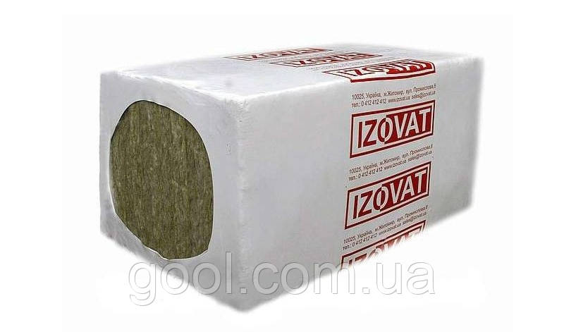 Изоват 30 базальтовая вата для кровли 1000х600х100 мм в упаковке 3 м2 ...
