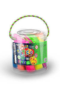 Тісто для ліплення "Master Do" туба 18 кольору FLUORIC Danko Toys