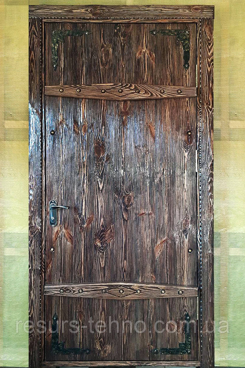 Двері дерев'яна "під старовину"