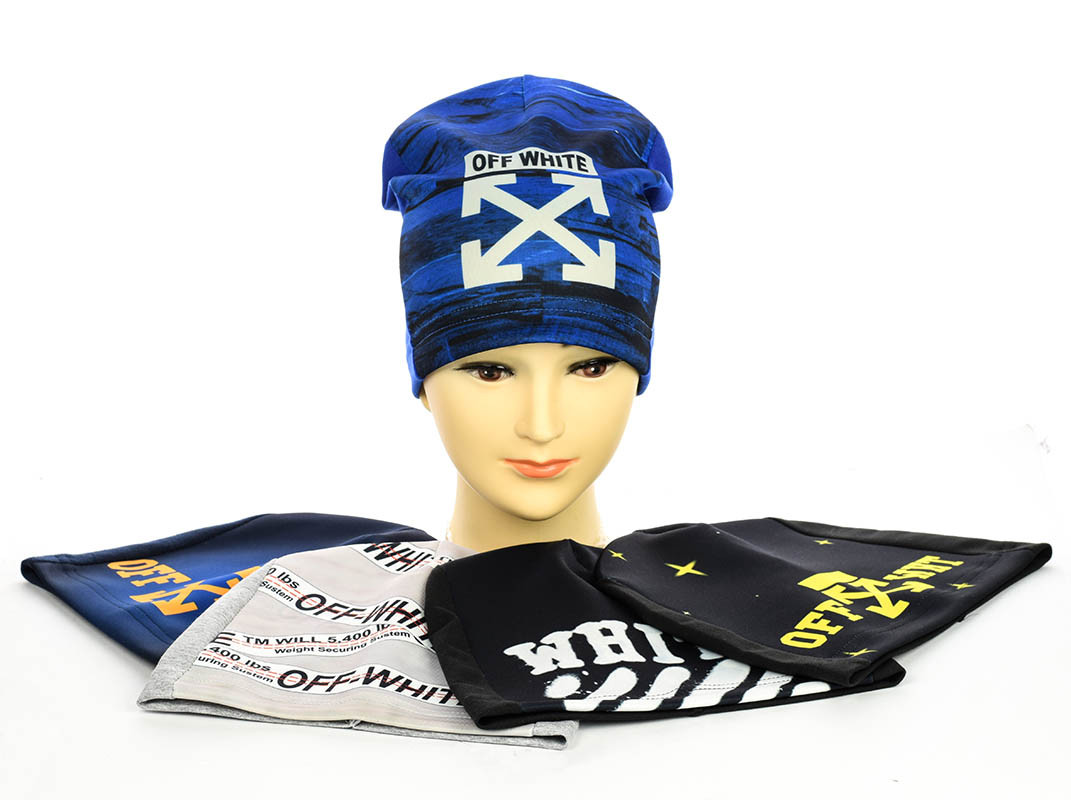 Трикотажні шапки "Off White"