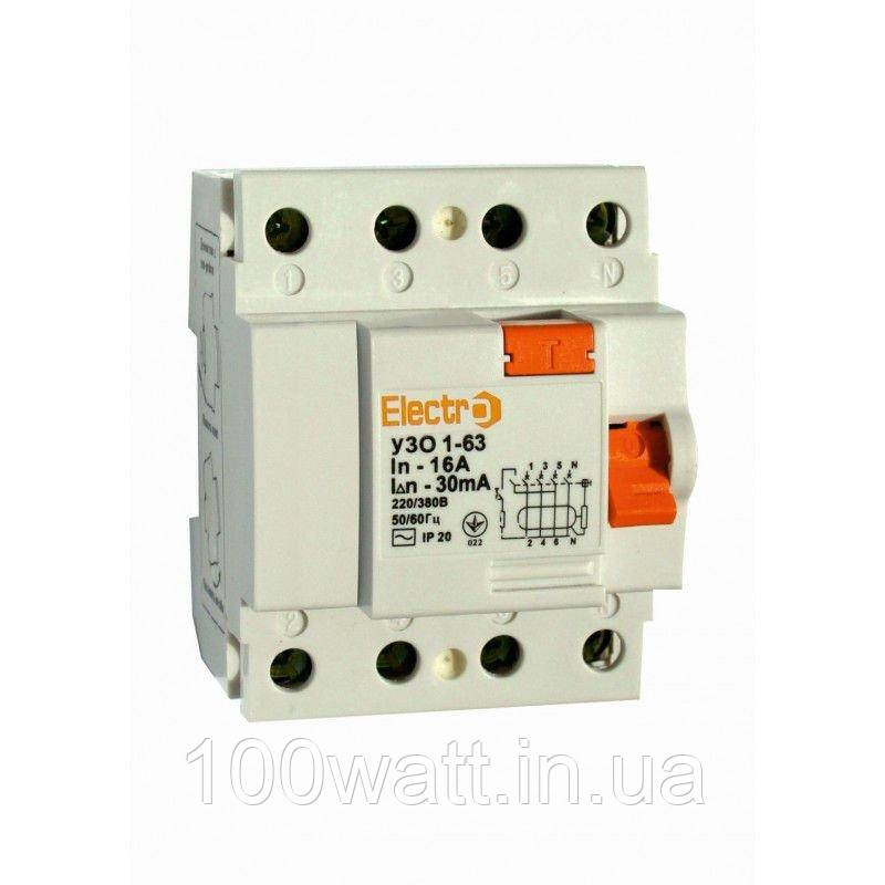 Пристрій захисту ПЗО 1-63 4P 32А Electro ST 687-2