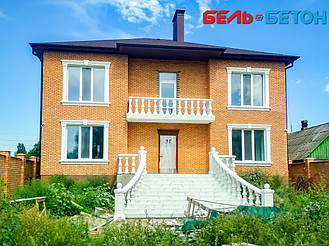 Балюстрада белая с квадратной балясиной из искусственного мрамора в Херсоне 16