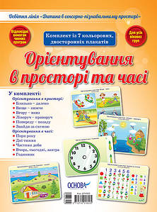 Основа Дитина в сенсорно-пізнав. просторі. Орієнтування в просторі та часі