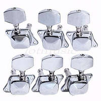 Кілки для електрогітари й акустичної гітари хромові J21 3L+3R CR