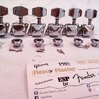 Кілки для електрогітари й акустичної гітари хромові J21 6CR