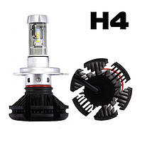 LED лампы X3 H4 6000Lm 50W