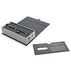 Ручка кулькова Parker SONNET 17 Slim Black Lacquer, фото 3