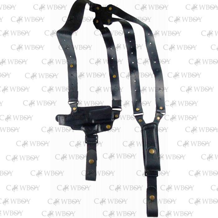 Медан 1008 Кобура оперативна Форт-17 шкіряна тришарова формована з підсумком під магазин, фото 1