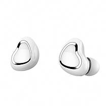 Бездротові навушники Bluetooth Alitek TWS-7 Stereo White, фото 4