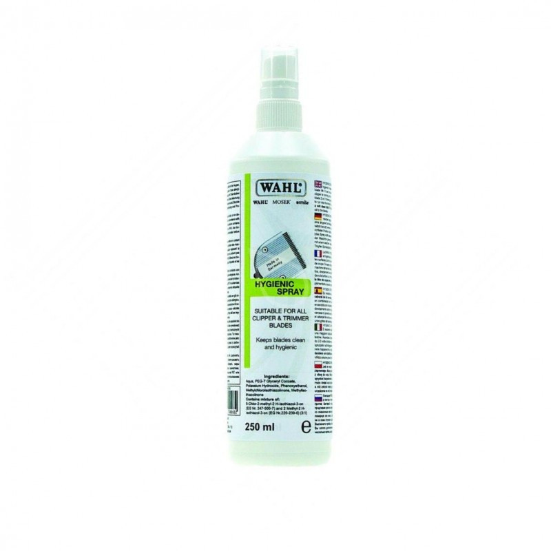 Спрей дезінфікуючий Wahl Hygienic Spray 4005-7051 для догляду за ножами, 250 мл