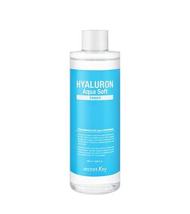 Secret Key Hyaluron Soft Micro-Peel Toner Гіалуронова тонер з ефектом мікро-пілінгу