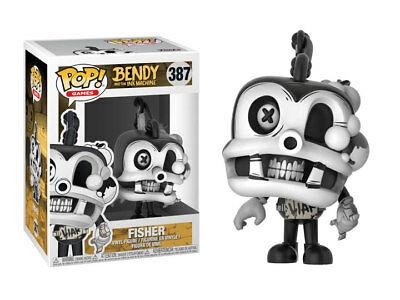 Фігурка Funko Pop Фанко Поп Bendy and the Ink Machine Бенді Фішер Bendy Fisher 10 см Game B F 387